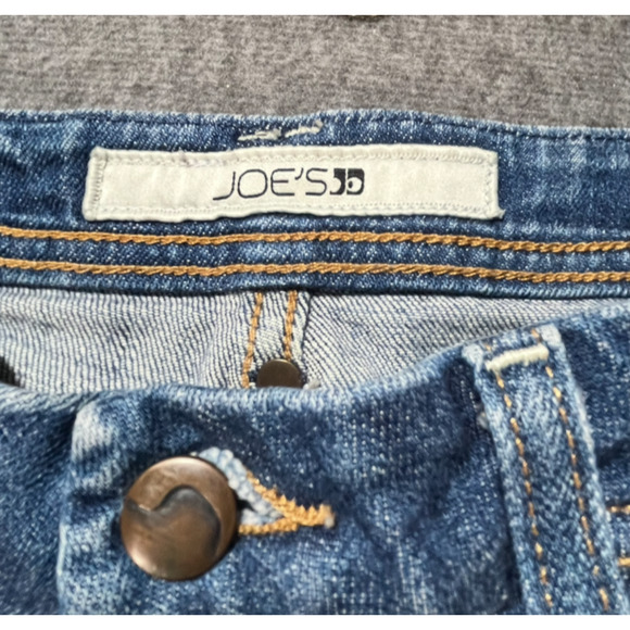 Joe’s Jeans Women’s W28 Honey Bootcut‎ Distressed Hem Stretch Denim Blue - Picture 6 of 8